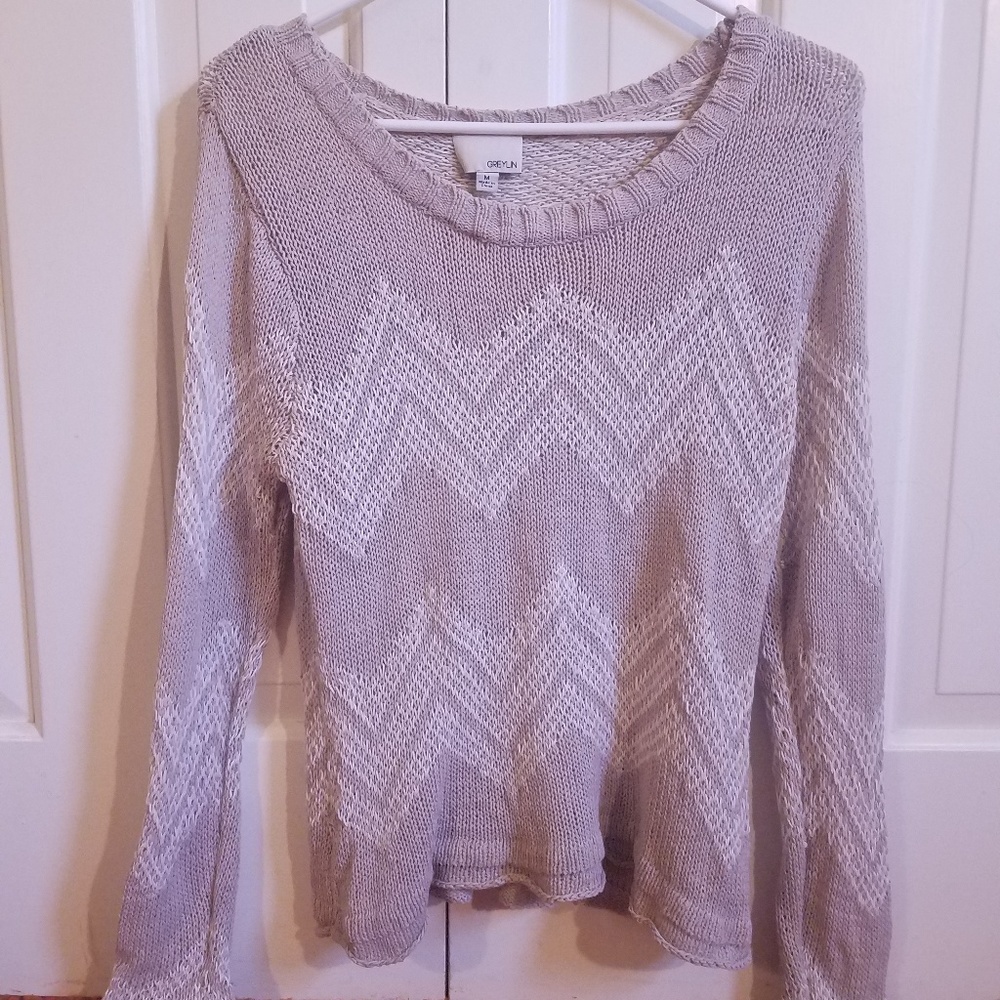 Chevron Knit Sweater